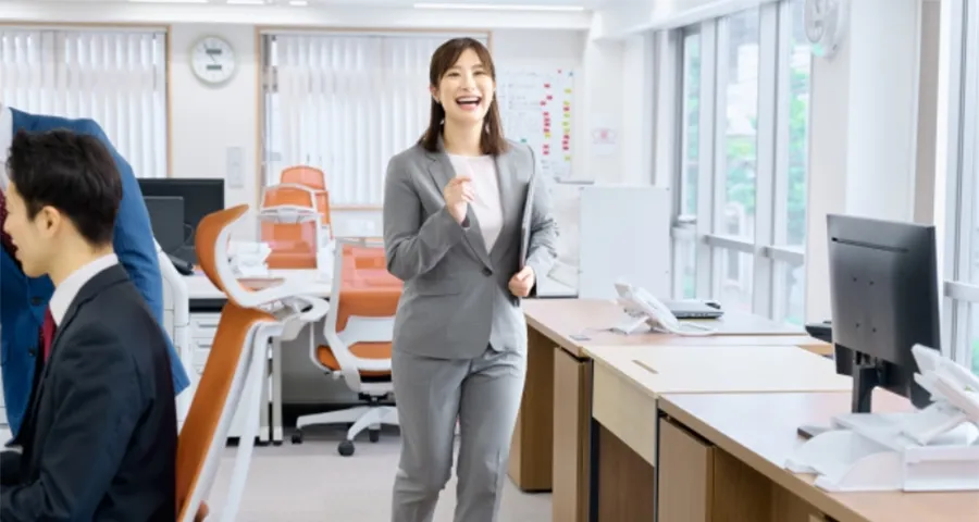 夫婦でフルタイム勤務のママ